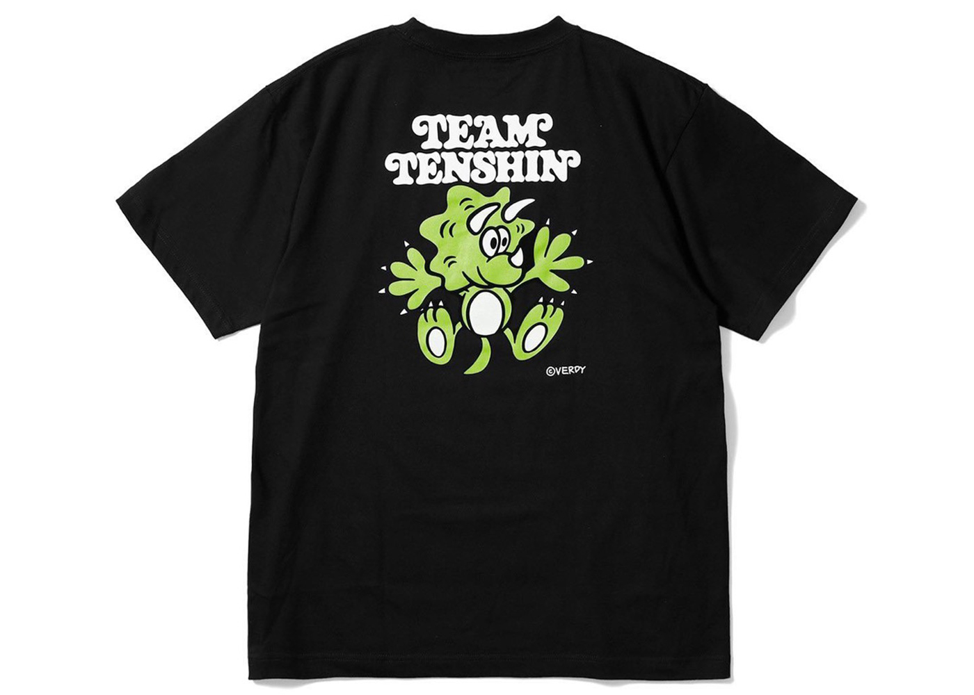 Verdy x Team Tenshin Logo T-Shirt Black Men's - FW22 - US