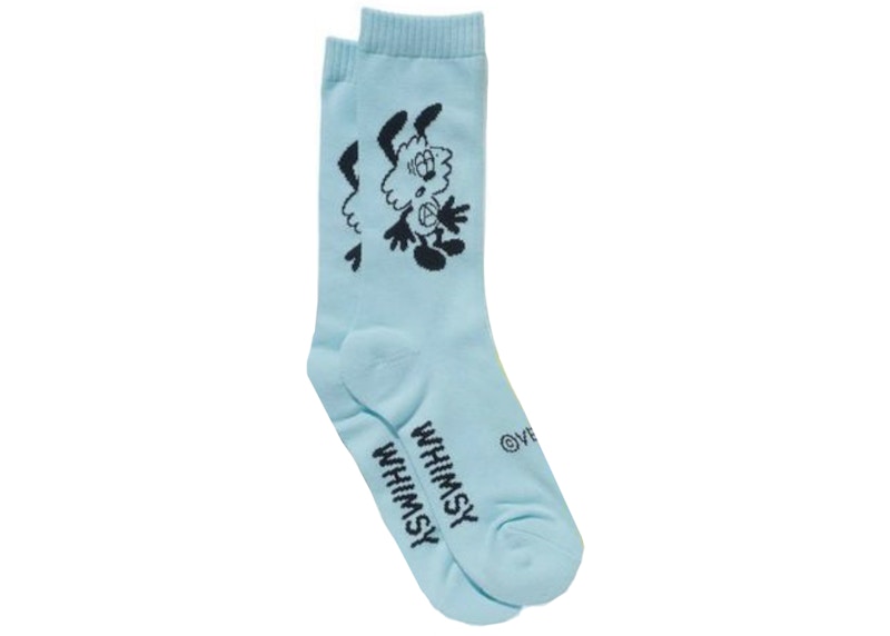 Verdy x Whimsy Socks Blue - SS21 - TW