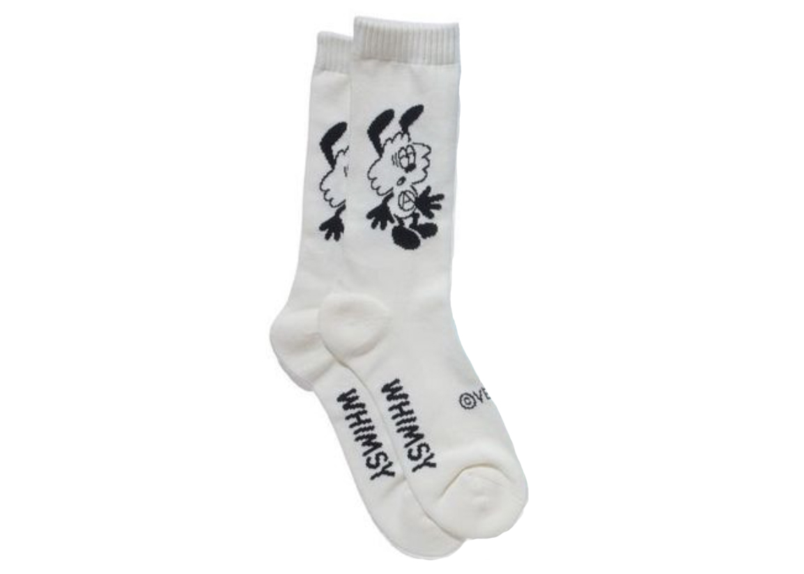 Verdy x Whimsy Socks White - SS21 - TW