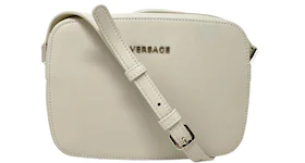 Versace Camera Shoulder Bag White