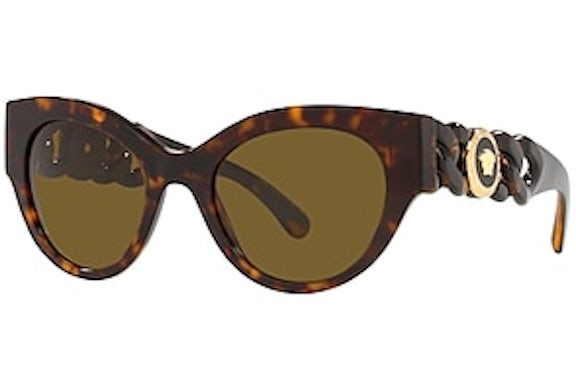 Versace Gafas de sol ojo de gato Tortise (VE4408-10873)
