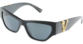 Versace Cateye Sunglasses Black (0VE4383F)