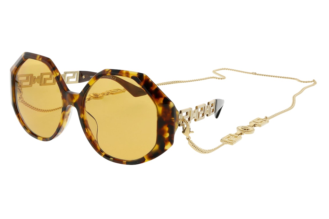 Pre-owned Versace Cateye Sunglasses Tortoise (0ve4395f 5119/759)