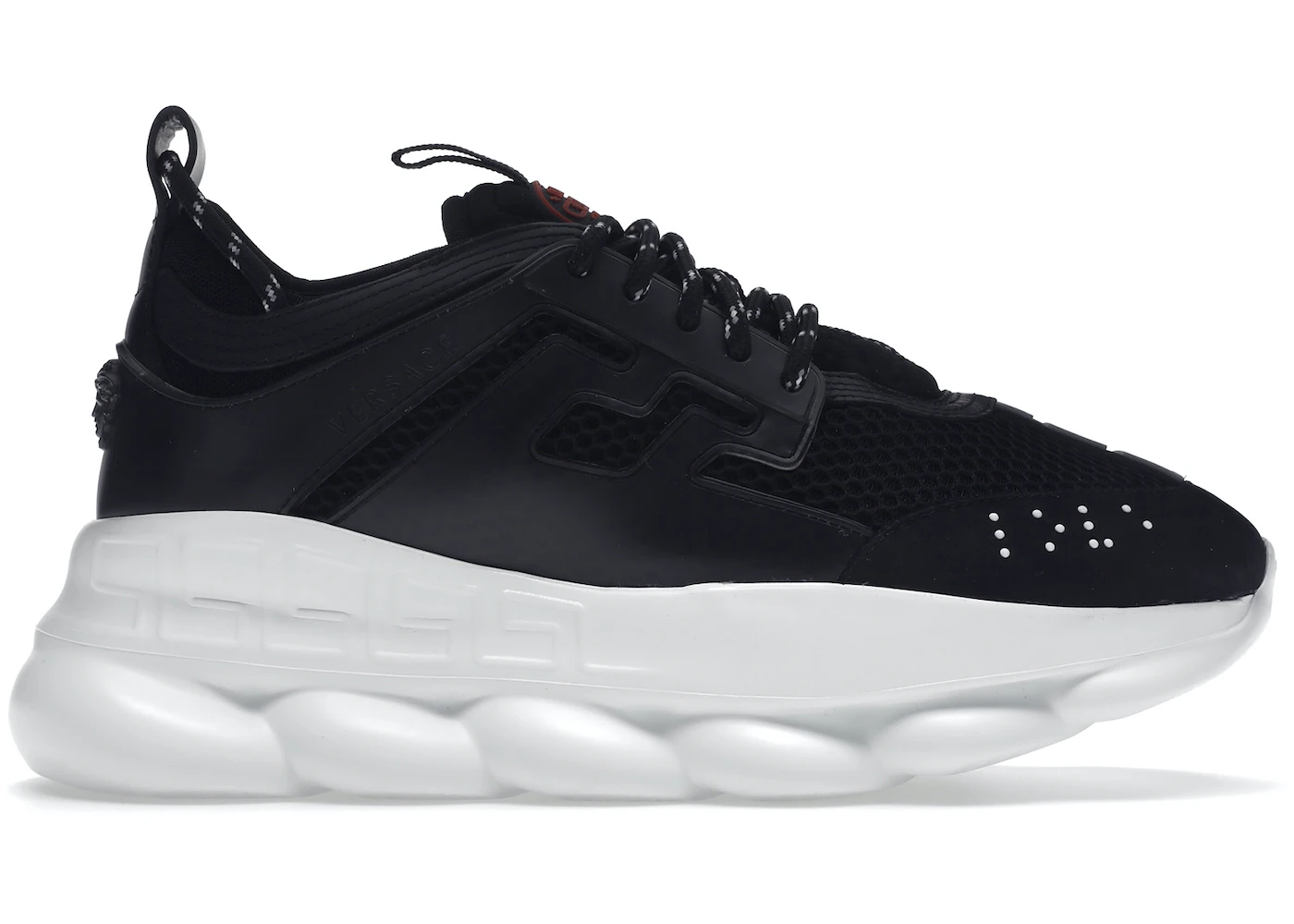 Versace Chain Reaction 2 Chainz Black - Black - Low-top Sneakers
