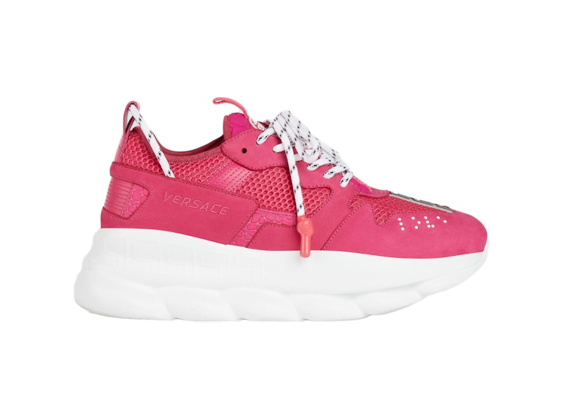 pink chain reaction sneakers