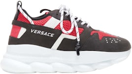 Versace Luxury Women's Sneakers Sneakers Versace Chain Reaction Black And  Navy Blue - Stylemyle