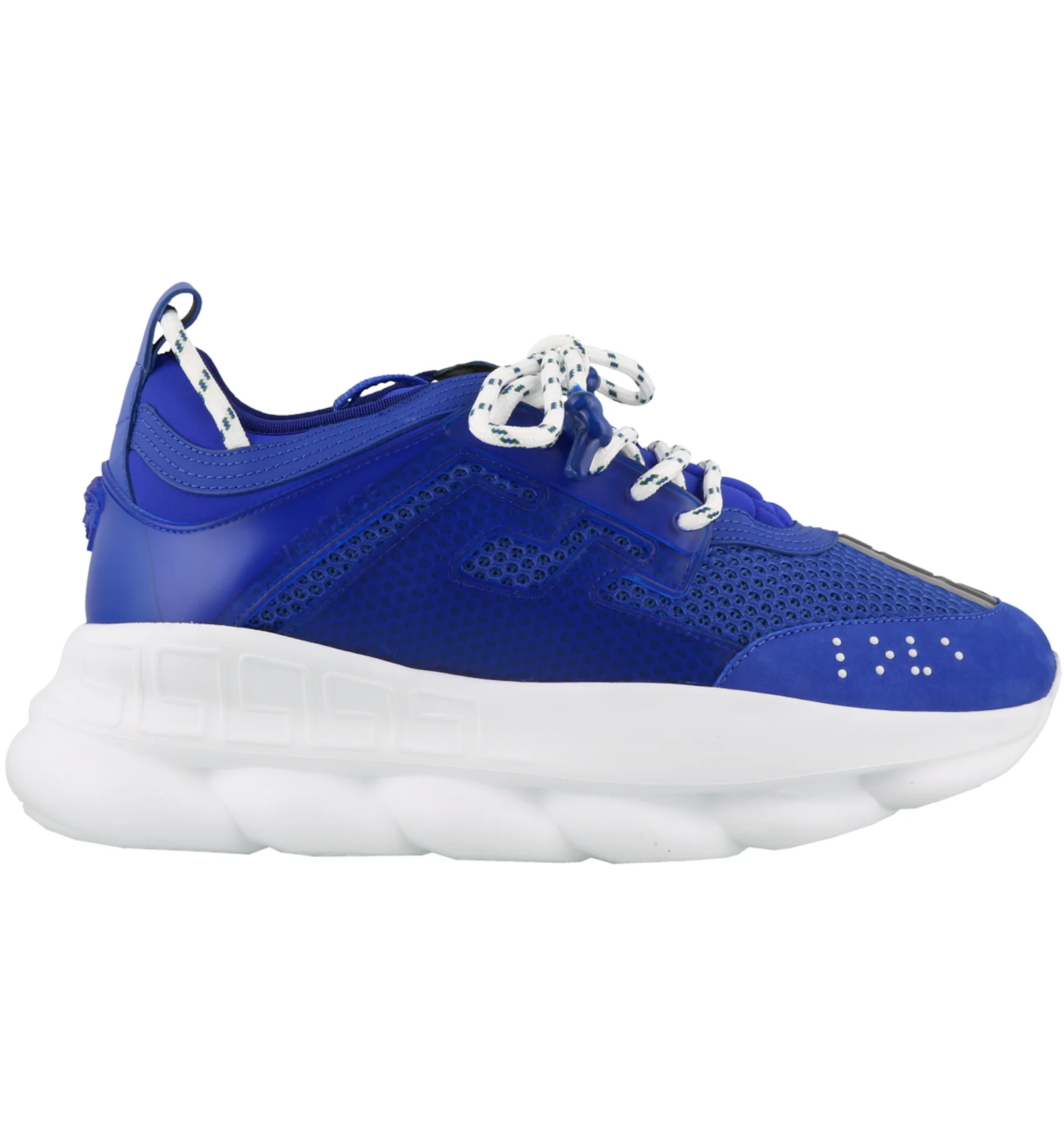 Versace chain deals reaction white blue