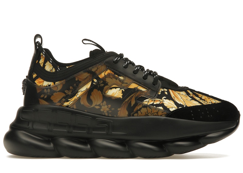 Versace chain reaction store sneakers black