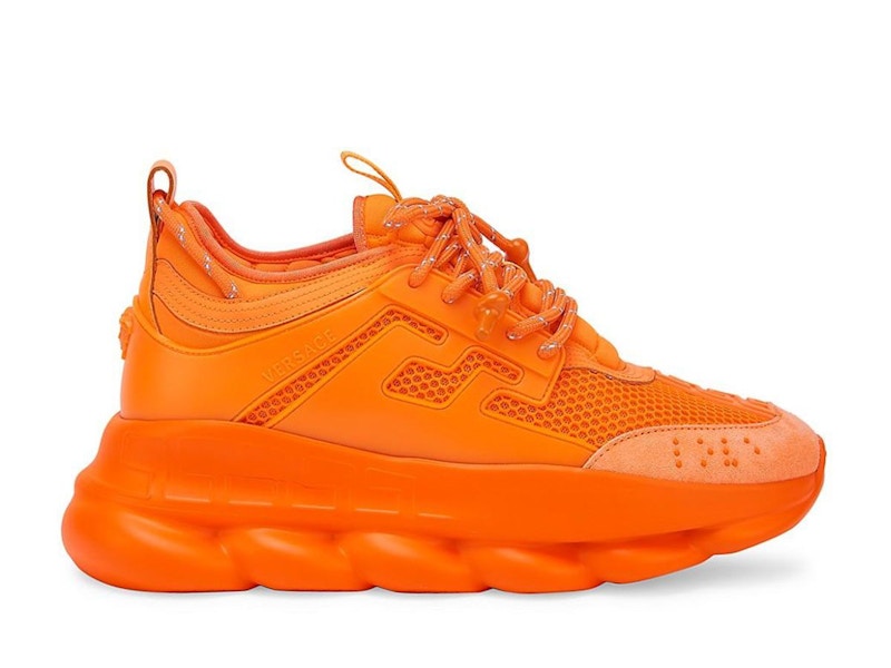 Versace Chain Reaction Orange Fluo Men s DSU7071E D11TCG US