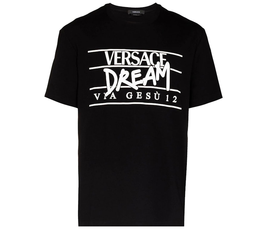 Pre-owned Versace Dream T-shirt Black