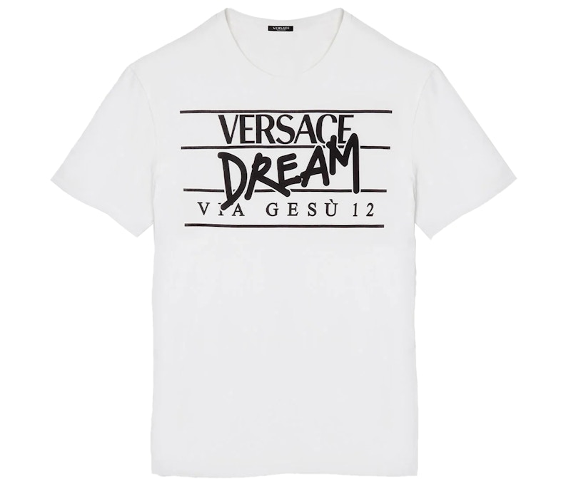 Versace white t outlet shirt