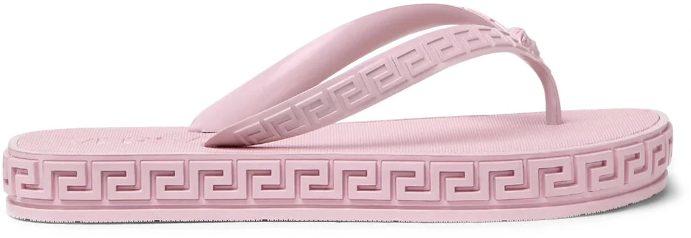 Versace Greca Flip Flops Light Pink (Women's) - 1003737-1A02753_1PB90 - US