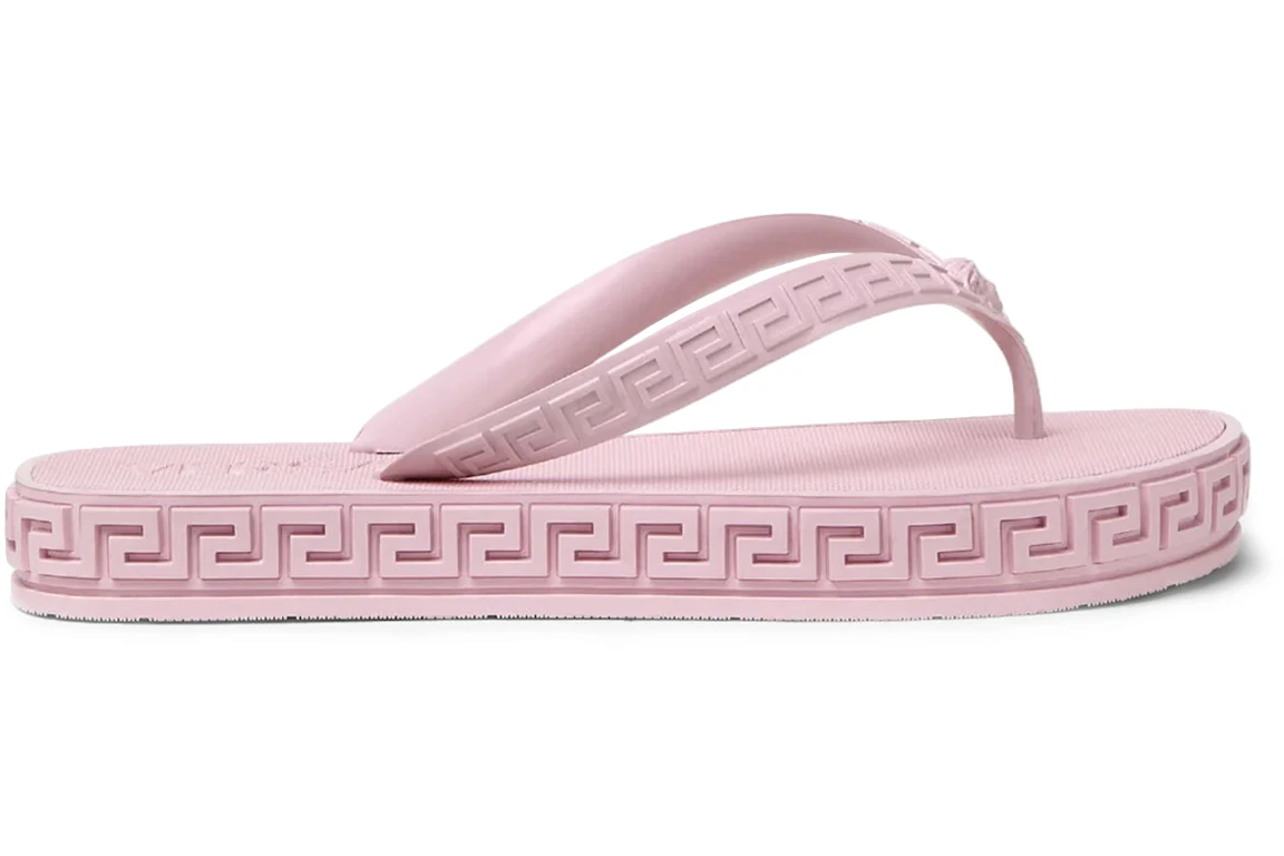 Versace Greca Flip Flops Light Pink (Women's)
