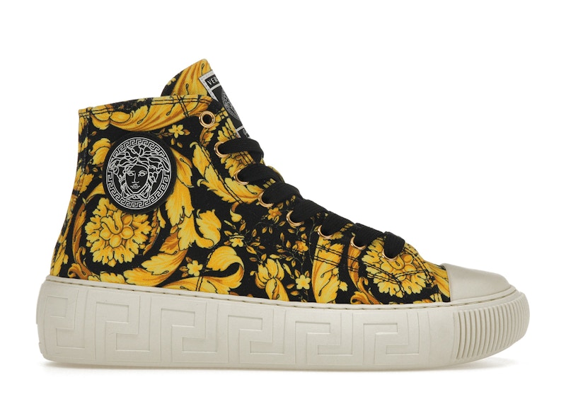 Versace high outlet top shoes