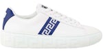 Versace Greca Lace-up Sneakers White Blue