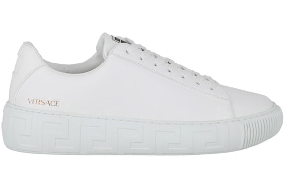 Versace Greca Low-Top White (Women's)