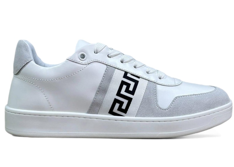 Versace La Greca Sneakers White Black (Women's) - 1012657 1A08931 2W020 - JP