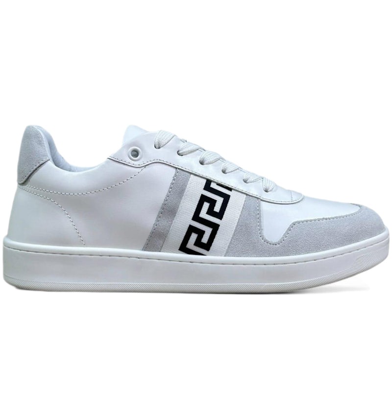 Versace La Greca Sneakers White Black (Women's) 1012657 1A08931