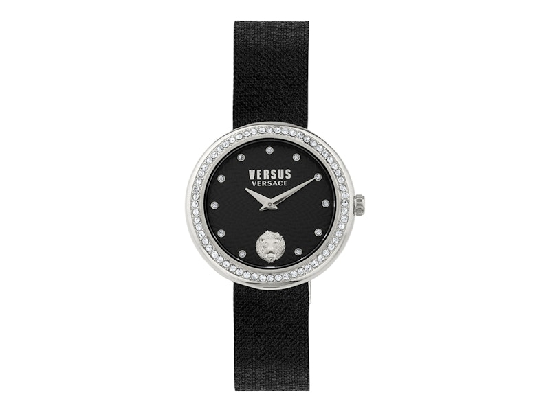 Pre-owned Versus Women's Versace Versace Lea Crystal Bracelet Watch Vspen5921 In Stainless Steel