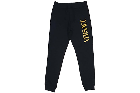 Pantalones de chándal Versace Logo Negro