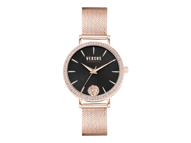Pre-owned Versus Women's Versace Versace Mar Vista Crystal Bracelet Watch Vsp1f3221 In Stainless Steel