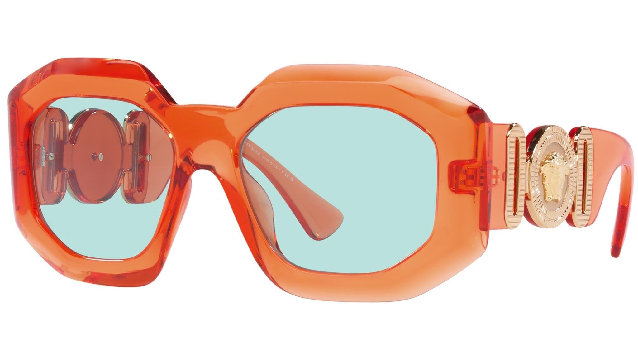Versace Maxi Medusa Biggie Squared Sunglasses Orange (VE4424U-536265)