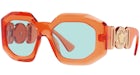 Versace Maxi Medusa Biggie Squared Sunglasses Orange (VE4424U-536265)