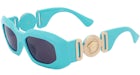 Versace Maxi Medusa Biggie Sunglasses Blue/Dark Grey (VE4425U-543987)