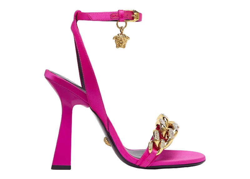 Versace sandal hot sale heels