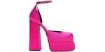 Versace Medusa Aevitas 155mm Platform Pumps Deep Fuschia
