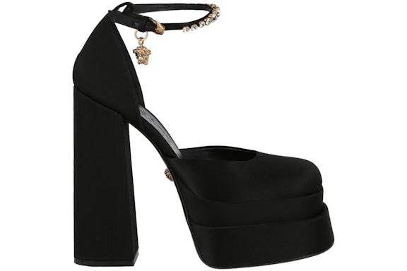 Versace Medusa Aevitas Platform Pumps Noir (femme)