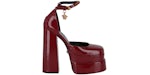 Versace Medusa Aevitas Platform Pumps Dark Red (Women's)