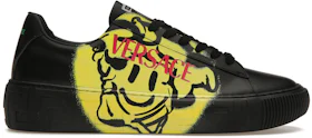 Logo-Printed Slip-On Shoes : versace 1
