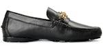 Versace Medusa Leather Loafer Black