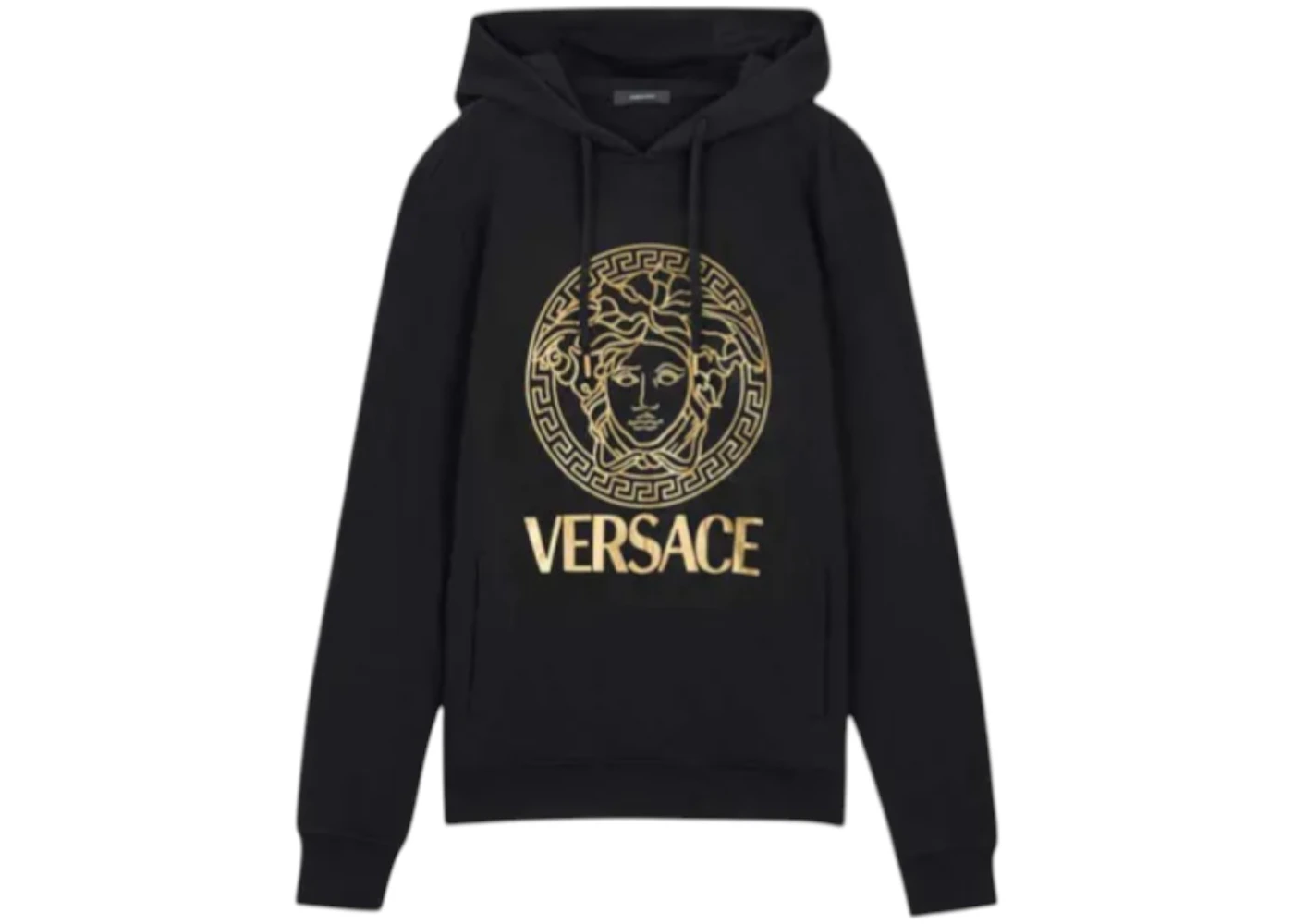 Versace Medusa Logo Hoodie Black Men's US