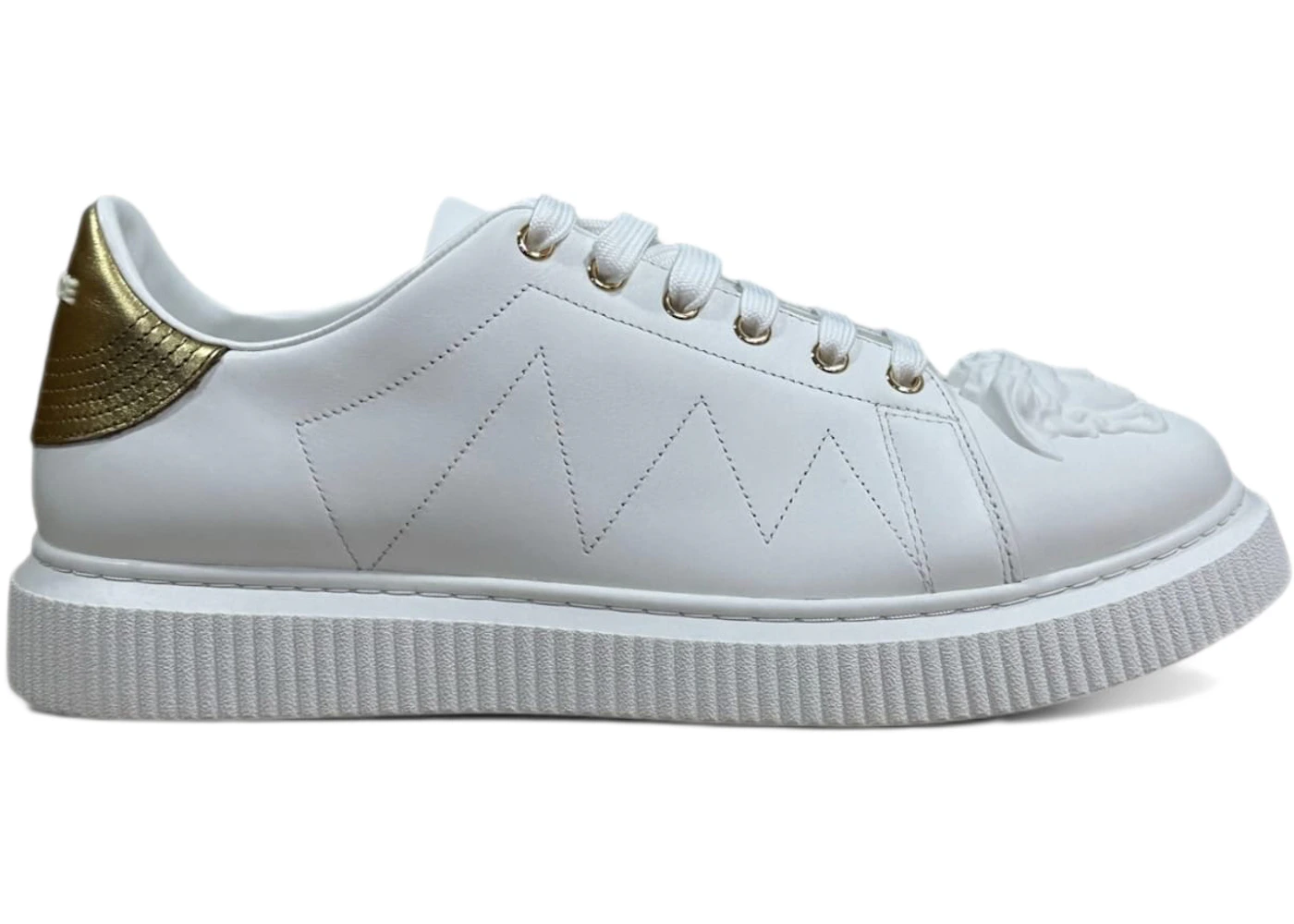 Gold Modelos De Zapatillas Versace Versace Medusa Zapatillas Bajas