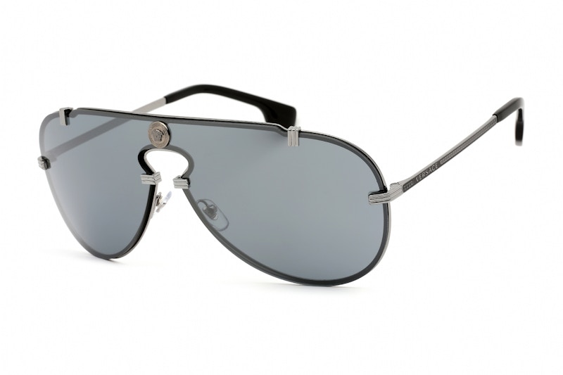 Versace Medusa Mesmerize Sunglasses Silver (VE224310016G) in Metal with Silvertone US