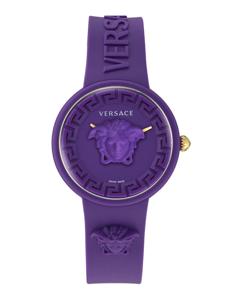 Pre-owned Versace Women's Medusa Pop Ve6g00823 Watch In Stainless Steel