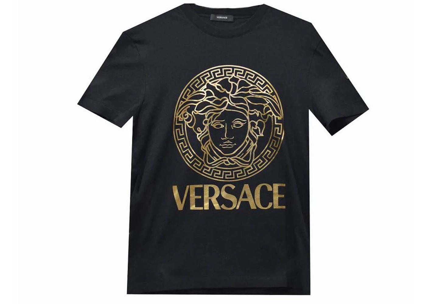Versace Medusa T-shirt Black Men's US
