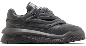 Versace Odissea Caged Rubber Medusa Sneaker Fossil Grey