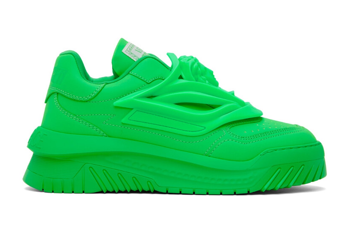 Pre-owned Versace Odissea Sneaker Lime