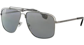 Versace Oval Sunglasses Gunmetal (0VE2242 1001Z361)
