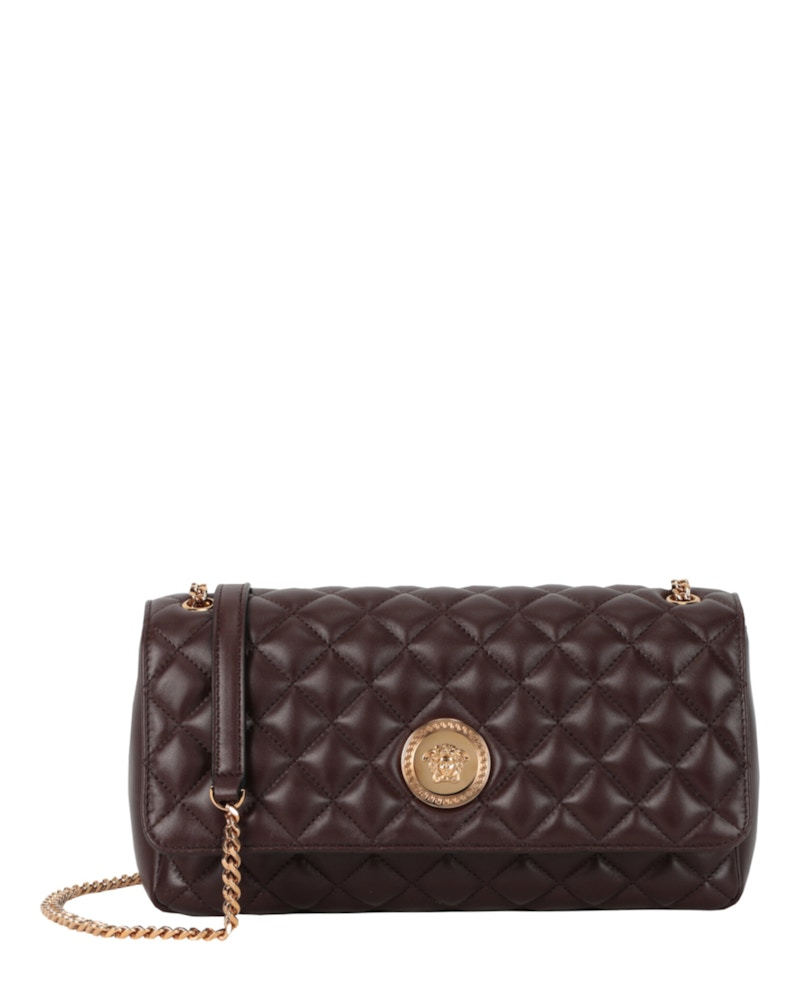 Versace Beige Cotton Shoulder Bag main image 1
