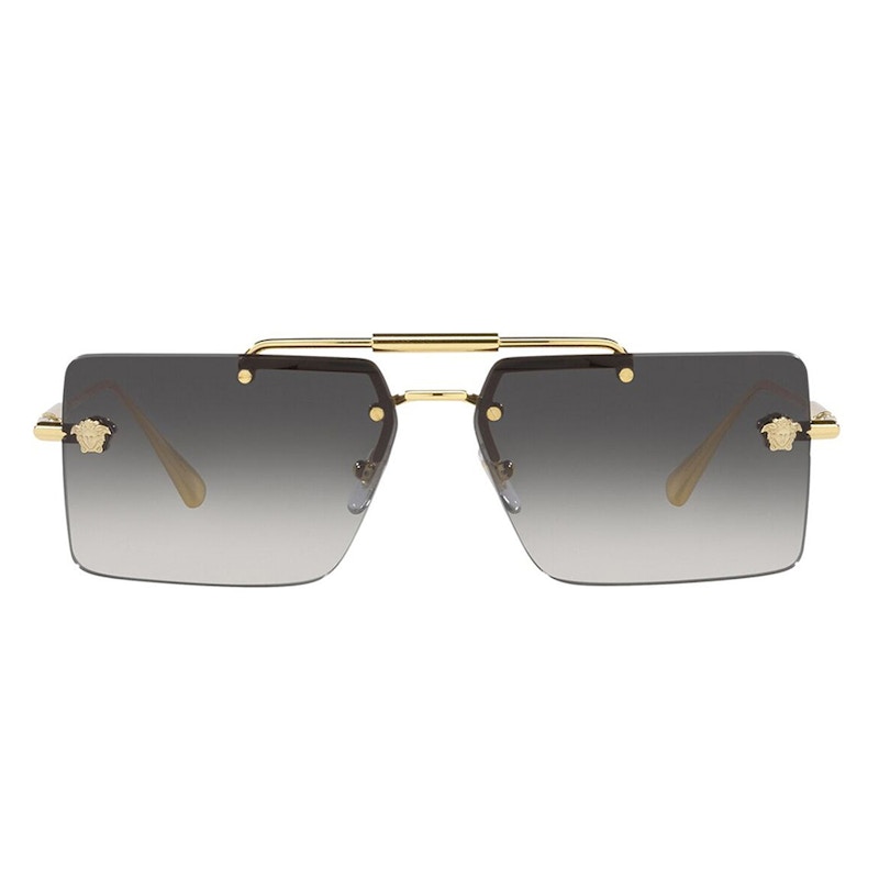 Versace Rimless Frame Sunglasses Gold (VE_2245_10028G)