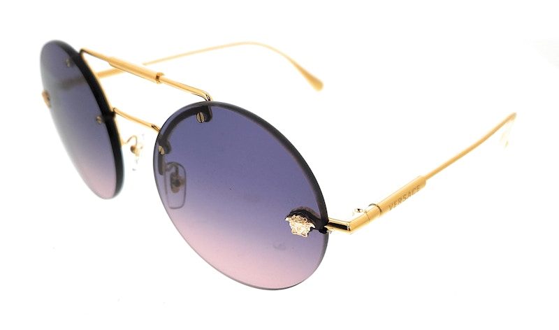 Circle clearance versace sunglasses