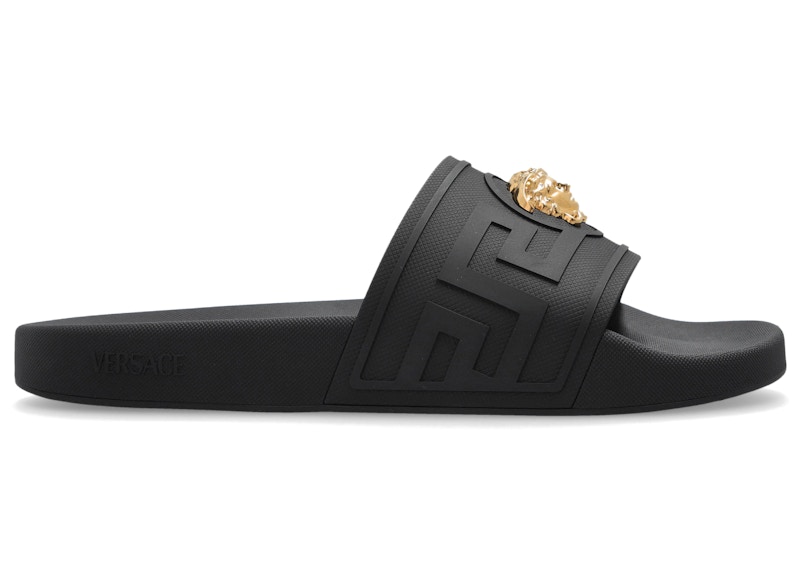 Versace Slide Black/Gold
