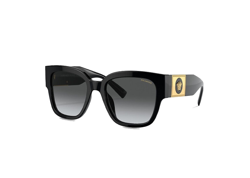 Versace men's polarized clearance sunglasses