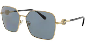 Versace Square Sunglasses Gold (0VE2227 100281)