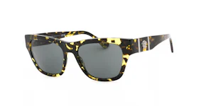 Versace Square Sunglasses Yellow Havana (VE4457-542887)