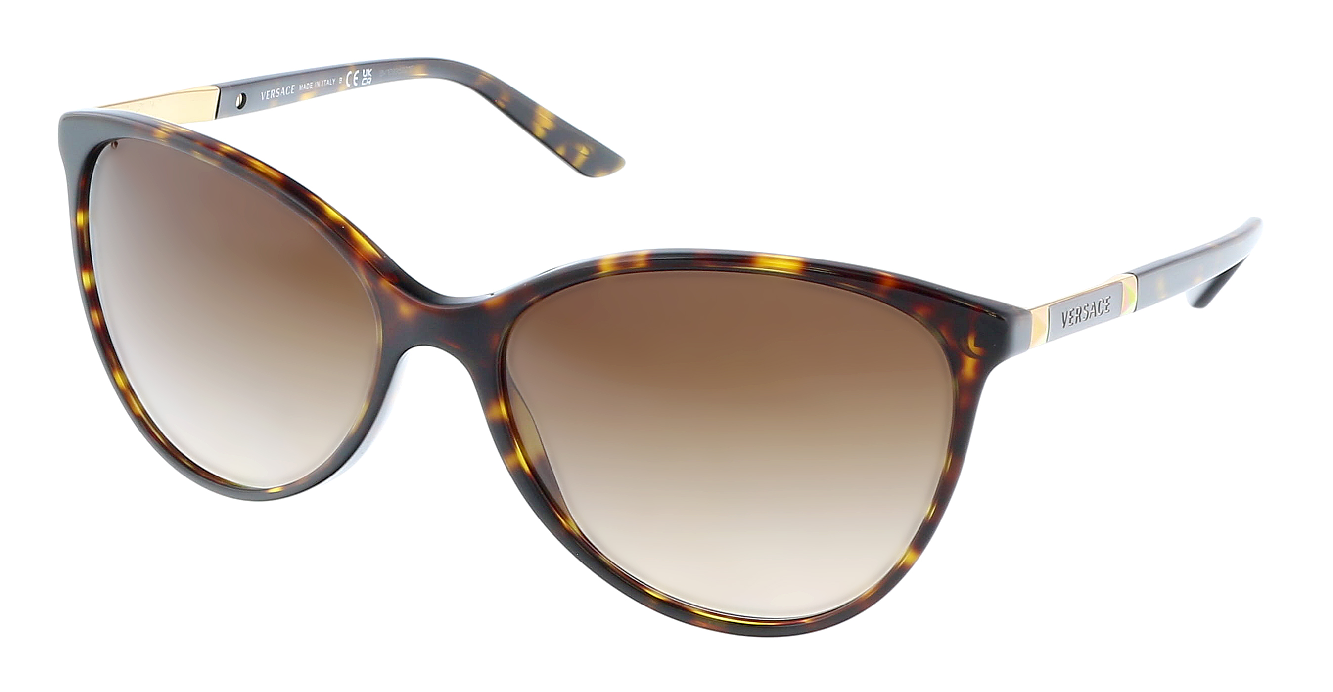 Versace Sunglasses Havana (0VE4260) in Acetate/Metal - US